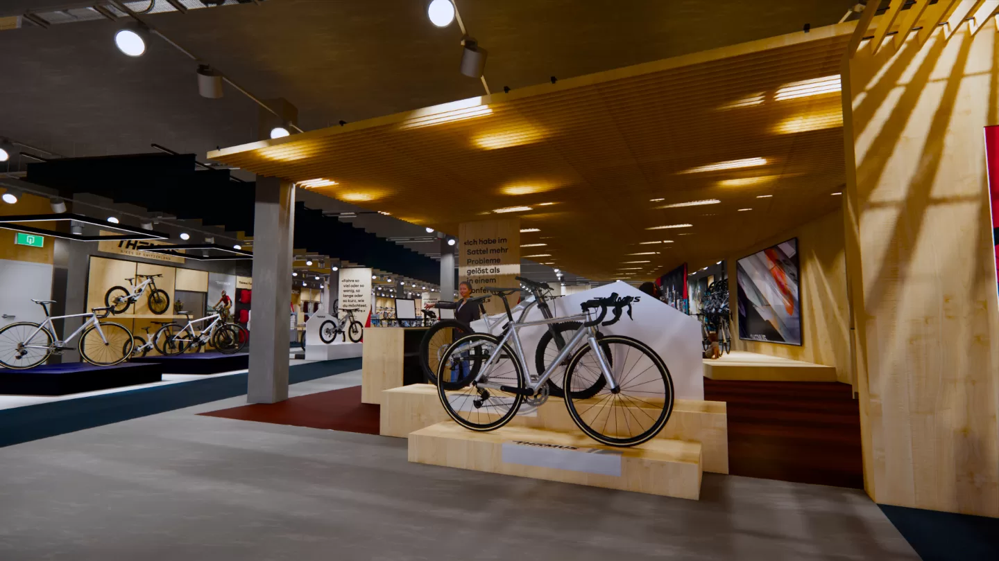 Thömus Bike World retailconcept fietsenwinkel